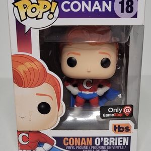 Funko Pop TBS Conan O' Brien #18 Gamestop Exclusive
